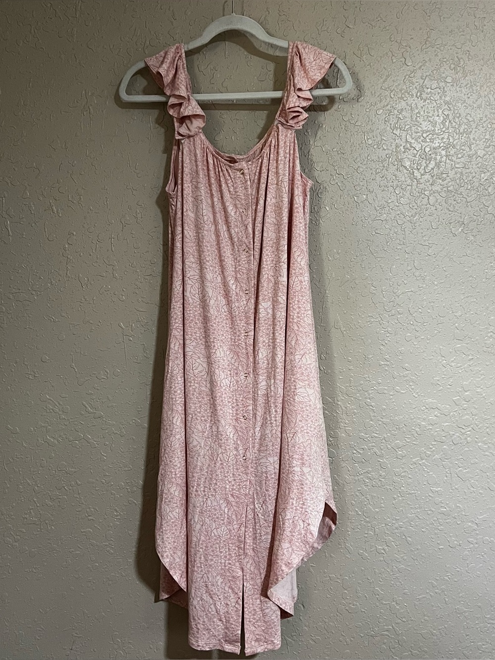 Kindred Bravely Ruffle Strap Labor & Delivery Gown XL-XXL